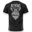PRiDEorDiE athens fight Club T-Shirt - black